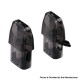 Authentic Demon Killer Fod Pod System Kit Replacement Pod Cartridge w/ 1.0ohm Coil - Black, 2ml (3 PCS)