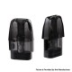 Authentic Demon Killer Fod Pod System Kit Replacement Pod Cartridge w/ 1.0ohm Coil - Black, 2ml (3 PCS)