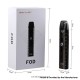 Authentic Demon Killer Fod 11W 580mAh Pod System Starter Kit - Black, PCTG + Zinc Alloy, 2ml, 1.0ohm