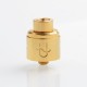 Authentic Wotofo Serpent RDA Rebuildable Dripping Atomizer w/ BF Pin - Gold, Aluminum + 316 Stainless Steel, 22mm Diameter