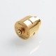 Authentic Wotofo Serpent RDA Rebuildable Dripping Atomizer w/ BF Pin - Gold, Aluminum + 316 Stainless Steel, 22mm Diameter