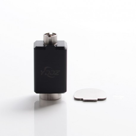 Authentic YDDZ A1 510 Thread Adapter Connector for dotMod dotAIO Pod System Kit - Black + Silver, POM + Stainless Steel