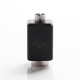 Authentic YDDZ A1 510 Thread Adapter Connector for dotMod dotAIO Pod System Kit - Black + Silver, POM + Stainless Steel