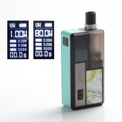 [Ships from Bonded Warehouse] Authentic Smoant Knight 80 80W TC VW Mod RBA Pod System Kit - Tiffany Blue, 1~80W