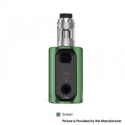 Authentic Augvape VX217 217W TC VV VW Mod Starter Kit with Intake Sub Ohm Tank - Green, 5~217W, 2 x 18650 / 20700 / 21700