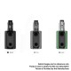 Authentic Augvape VX217 217W TC VV VW Mod Starter Kit with Intake Sub Ohm Tank - Green, 5~217W, 2 x 18650 / 20700 / 21700