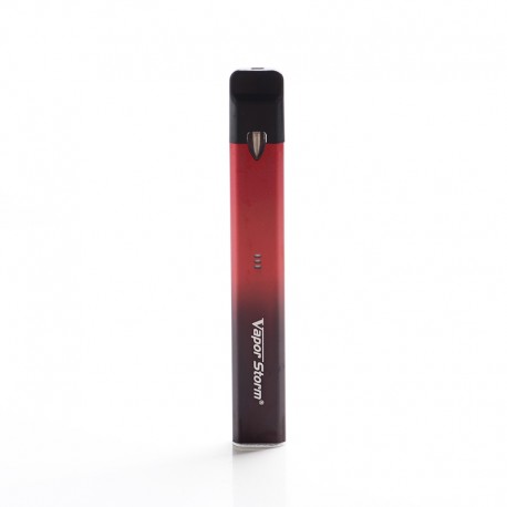 Authentic Storm Stalker 2 400mAh Pod System Pen Starter Kit - Black Red, 1.8ml, 1.3ohm