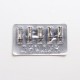 Authentic Asvape Hita Mech Mod RBA Pod Vape Kit Replacement MTL Mesh Coil Head - Silver, 1.0ohm (5 PCS)