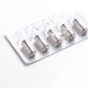 Authentic Asvape Hita Mech Mod RBA Pod Vape Kit Replacement MTL Mesh Coil Head - Silver, 1.0ohm (5 PCS)