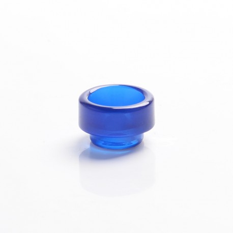 Authentic Reewape AS305 Replacement 810 Drip Tip for 528 Goon / Reload / Kennedy / Wotofo Profile/Battle RDA - Blue, Resin, 11mm