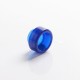 Authentic Reewape AS305 Replacement 810 Drip Tip for 528 Goon / Reload / Kennedy / Wotofo Profile/Battle RDA - Blue, Resin, 11mm