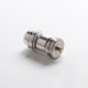 Authentic Dovpo x Vaping Bogan Blotto Mini RTA Rebuildable Tank Vape Atomizer - Silver, Glass + PCTG, 2ml / 4ml, 23.4mm Diameter