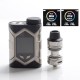 Authentic Vaptio Wall Crawler 80W TC VW Mod Starter Kit w/ Frogman Tank - Black + SS, 2ml, 200~600'F, 7~80W, 1 x 18650