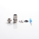 Authentic Artery Nugget GT 200W VW Box Mod Pod System Replacement RBA Coil Head - Silver (1 PC)