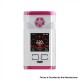 Authentic Vaptio Capt'n 220W TC VW Variable Wattage Box Mod - Pink, Zinc Alloy + IML Panel, 10~220W, 2 x 18650