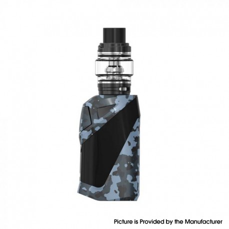 Authentic Vaptio Ironclad 50W 2600mAh Box Mod Starter Kit w/ Frogman C Tank - Gray Camouflage, 6ml, 0.2ohm