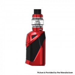 Authentic Vaptio Ironclad 50W 2600mAh Box Mod Starter Kit w/ Frogman C Tank - Red, 6ml, 0.2ohm