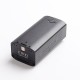 Authentic Steam Crave Hardon 220W TC VW Box Mod Kit w/ Squonk Backpack + Glaz V2 RTA Tank - Black + Silver, 2 x 18650/21700