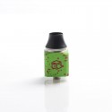 Authentic Wotofo Atty3 Cubed RDA Rebuildable Dripping Atomizer - Green + Red, Stainless Steel, 22mm Diameter