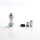 Authentic Wismec Orma Sub Ohm Tank Atomizer Clearomizer - Silver, Stainless Steel + Glass, 3.5ml, 0.25ohm, 22mm Diameter