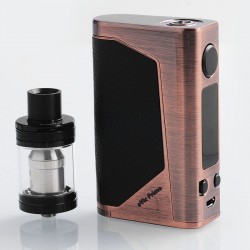 Authentic Joyetech eVic Primo 200W TC VW Box Mod with UNIMAX 25 Atomizer - Bronze, SS + Glass, 5ml, 1~200W, 2 x 18650