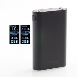 Authentic Joyetech Cuboid 200 200W TC VW Variable Wattage Box Mod - Black, Zinc Alloy, 1~200W, 3 x 18650