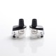 Authentic Vaporesso Target PM80 SE Mod Pod System Vape Kit Replacement Empty Pod Cartridge - Black + Transparent, 4.0ml (2 PCS)