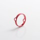 Authentic Auguse Era MTL RTA Replacement Middle Decorative Ring - Red, Stainless Steel, 3.3mm Height, 22mm Diameter
