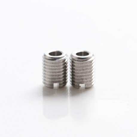 Authentic Auguse Era MTL RTA Replacement E- / E- Flow Refilling Wick Screws - Stainless Steel, 2.0mm (2 PCS)