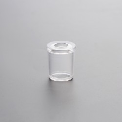 Authentic Auguse Replacement Cylinder Top Cap Tank Tube for Auguse V1.5 MTL RTA - Transparent, PC, 4.0ml