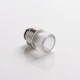 Authentic Reewape AS310 Replacement Anti-Spit 510 Drip Tip for RDA / RTA / RDTA /Sub-Ohm Tank Vape Atomizer - White, Resin, 20mm