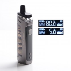 Authentic Vaporesso TARGET PM80 SE 80W VW Box Mod Pod System Starter Kit - Green, 4.0ml, 0.2ohm / 0.6ohm, 5~80W, 1 x 18650