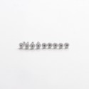 SXK Replacement Colorful Screw Set Kit for SXK BB 70W / DNA 60W Style Box Mod Kit - White, Stainless Steel (9 PCS)