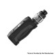 Authentic GeekVape Aegis Max 100W TC VW Mod Starter Kit w/ Zeus Tank - Black Space, 1~100W, 100~315'C, 1 x 18650 / 21700