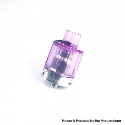 Authentic Advken Barra Mesh Sub Ohm Tank Clearomizer - Purple, PCTG + Stainless Steel, 4ml, 0.16ohm / 0.2ohm, 24mm Diameter