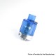 Authentic Advken Barra Mesh Sub Ohm Tank Clearomizer - Blue, PCTG + Stainless Steel, 4ml, 0.16ohm / 0.2ohm, 24mm Diameter