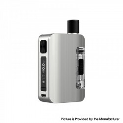 Authentic Joyetech Exceed Grip Pro 40W 1000mAh VW Box Mod Pod System Starter Kit - Brushed Silver, 0.4ohm / 1.2ohm, 1~40W