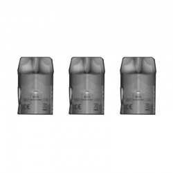 Authentic Damn Fresia Pod System Kit Replacement Cartridge w/ 1.4ohm Coil - Black, 2ml (3 PCS)