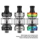 Authentic Vaporesso GTX 18 MTL / DTL Sub Ohm Tank Clearomizer - Rainbow, SS + Glass, 3ml, 0.8ohm / 1.2ohm, 22mm Diameter