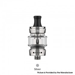 Authentic Vaporesso GTX 18 MTL / DTL Sub Ohm Tank Clearomizer - Silver, SS + Glass, 3ml, 0.8ohm / 1.2ohm, 22mm Diameter