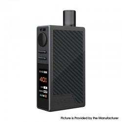 Authentic Suorin Elite 40W 1100mAh VW Mod Pod System Starter Kit - Black, Zinc Alloy + Resin, 3.1ml, 1.0ohm