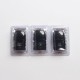 Authentic Vaptio AirGo PCC Pod System Vape Kit Replacement Pod Cartridge - Black, 1.5ml (3 PCS)