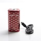 Authentic Vaptio Capt'n 220W TC VW Variable Wattage Vape Box Mod - Red, Zinc Alloy + IML Panel, 10~220W, 2 x 18650