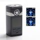 Authentic Vaptio Capt'n 220W TC VW Variable Wattage Vape Box Mod - Black, Zinc Alloy + IML Panel, 10~220W, 2 x 18650