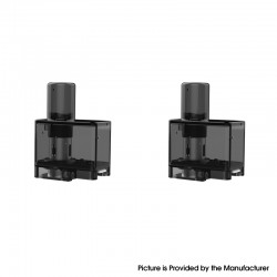 Authentic Suorin Elite Mod Pod Kit Replacement Empty Pod Cartridge - Black, 3.1ml (2 PCS)