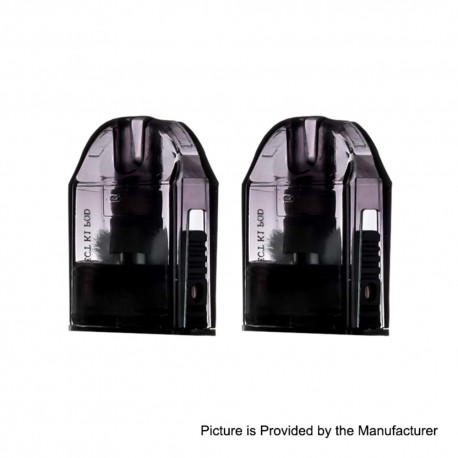 Authentic Pioneer4You iPV Aspect K1 Replacement Pod Cartridge - Black, 2.0ml, 1.0ohm (2 PCS)