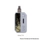 Authentic Pioneer4You iPV-3 Mini 30W 1400mAh Auto-Feeding Squonk TC Pod System Starter Kit - Silver T3, 3.5ml