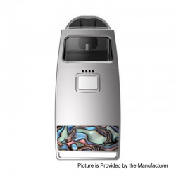 Authentic Pioneer4You iPV Aspect 750mAh Pod System Starter Kit - Silver, 1.0ohm, 2.0ml