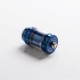 Authentic Dovpo x Vaping Bogan Blotto Mini RTA Rebuildable Tank Vape Atomizer - Blue, Glass + PCTG, 2ml / 4ml, 23.4mm Diameter