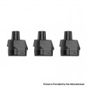 Authentic Yuoto K40W Pod System Kit Replacement Empty Pod Cartridge - Black, PCTG, 3.5ml (3 PCS)